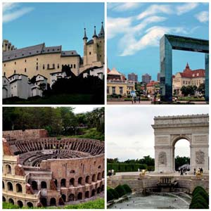 Travel to China to see famous landmarks in the “Window of the World